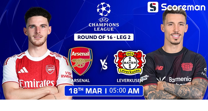 3월18일 챔피언스리그 - 아스널 VS 레버쿠젠 해외축구 분석 프리뷰